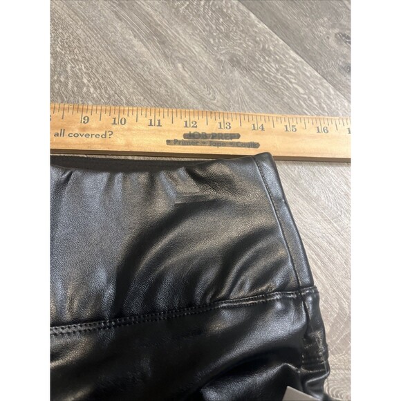 VINCE CAMUTO Women’s Faux Vegan Leather Bootcut Pants Black Size Small (28x29) - Picture 10 of 12